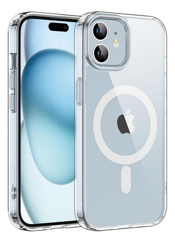 Funda Transparente Anillo Magnetico Para iPhone 12 Mini