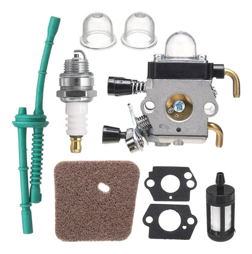 Carburador Más Kit Afinamiento Para Stihl Fs38 45 46 55 75 8