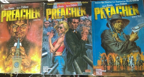 The Preacher 1, 2 Y 3 Vertigo Comics En Español - Wird Us -