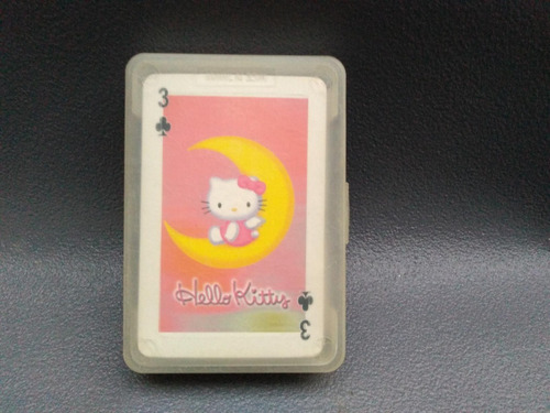 Mundo Vintage: Casino Naipe Hello Kitty Taiwan Estuche Ctt