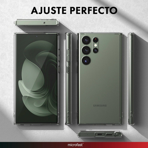 Imagen 7 de 10 de Funda Ringke Fusion Clear Samsung S23 Ultra Tpu Original