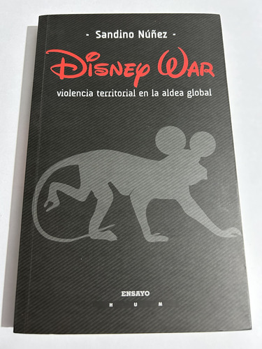 Libro Disney War - Sandino Núñez - Excelente Estado