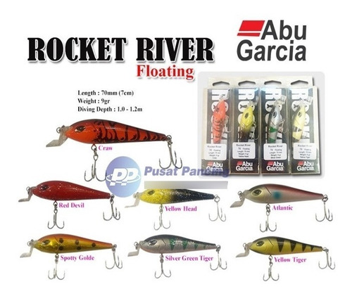 Señuelo Minnor River Abu Garcia 7 Cm El Propio Matador 