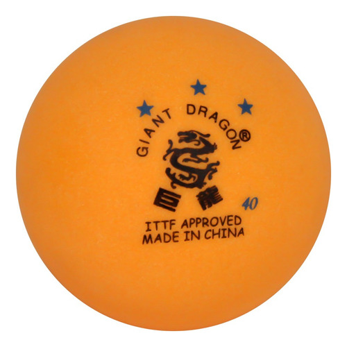 Set 25 Pelotas Giant Dragon 3 Estrellas Ittf Ping Pong 40 Mm