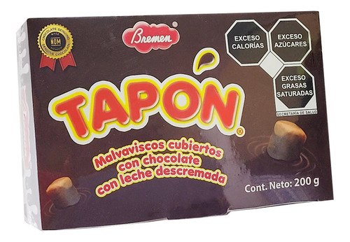 Malvavisco Cubierto C/ Choco Mini Tapon Bremen 1200g