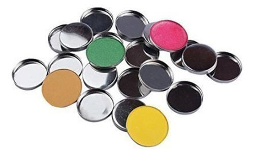 Ctkcom Screw Top Round Steel Tins,1/2-ounce, For Lip Balm, C