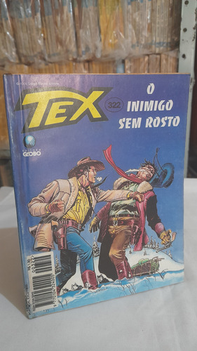Revista Hq Gib Tex N° 322: O Inimigo Sem Rosto - Globo 1996 (Usado)