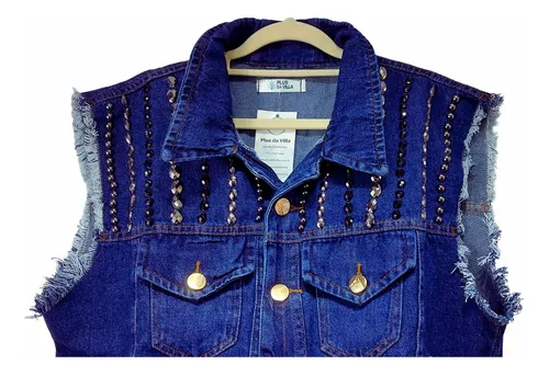 Mercado livre colete jeans cheap feminino
