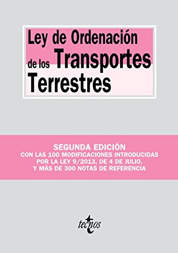 Libro Ley De Ordenación De Los Transportes Terrestres De Edi