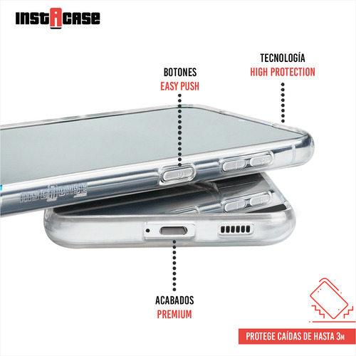 Funda Para Galaxy Pez Beta Patrón Antigolpes Case Anticaidas