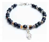 Comprar Pulsera De Ónix, Ojo De Tigre Y Plata 950 Marca  Ragnar Fynn