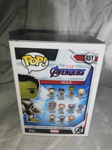 Figura Funko Pop Hulk End Game 451 En Stock Original