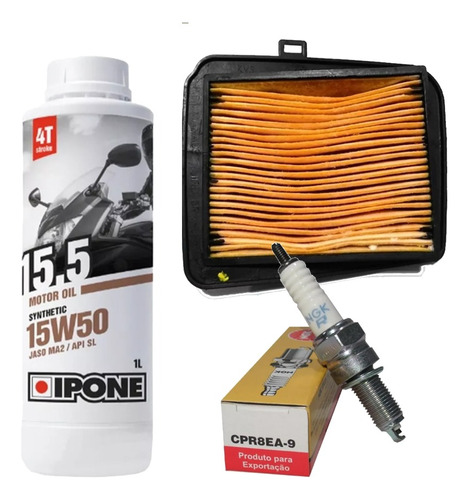 Kit Service Honda New Titan 150 Aceite +filtro+bujia Prmoto