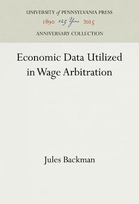 Economic Data Utilized In Wage Arbitration