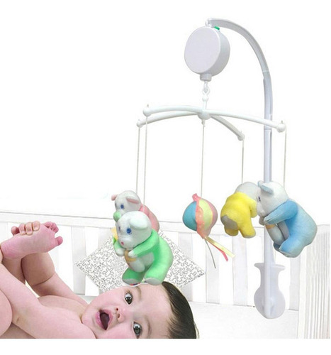 Imagen 4 de 8 de Cama Plástica Bell Auto Music Box 35 Melodías Canciones