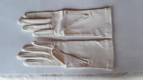 Guantes Blancos P/ Dama Marca Ney Argentina Usados Impecable