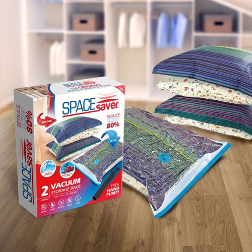 Spacesaver Premium Bolsas De Almacenamiento De Vacío Jumbo (