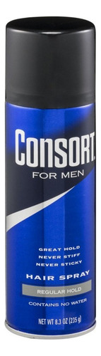 Spray Para Cabello Consort Para Hombre Regular Hold, 245 Ml