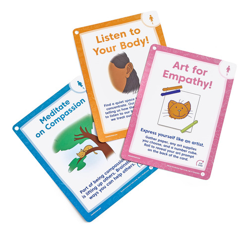 Tarjetas De Trabajo Hand2mind Aprendizaje Socioemocional Par