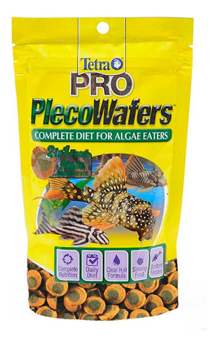 Tetra Pro Pleco Wafers 60g - Dieta Para Peces Come-algas