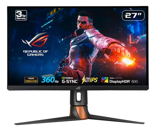 Asus Rog Swift 360hz 27 1440p Hdr Gaming Monitor (pg27aq...