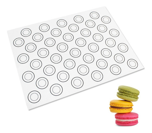 Set De 2 Unidades. Mat Para Hornear Macarons 30x40 (cm)