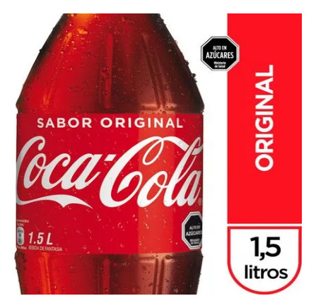 Bebida Coca Cola Original 1.5 Lt Desechable