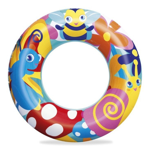 Salvavidas Aventuras Del Mar 56cm Inflable Bestway 36013