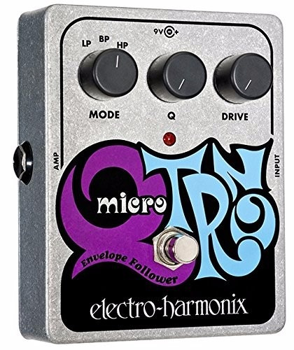 Pedal Electro-harmonix Micro Q Tron Envelope + Cable Interpe