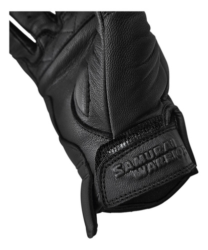 Guantes Moto Mujer Samurai Warrior Atori Cuero Protecciones Negro L