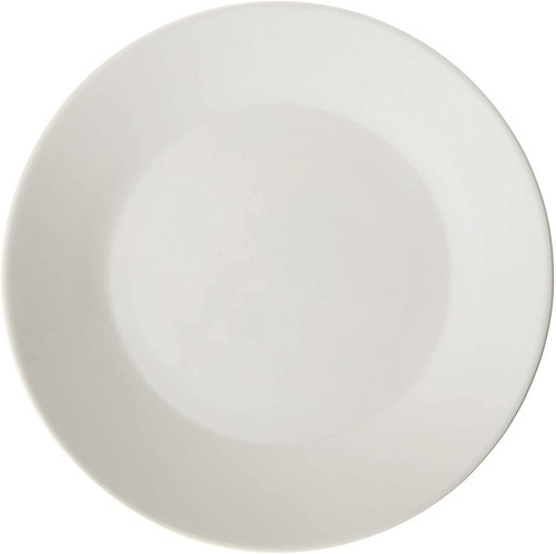 Prato Sobremesa Em Porcelana Lyor Clean 20,5cm