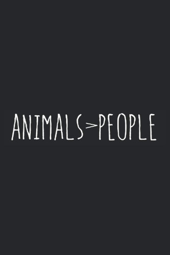 Libro: Animales Sobre Personas: Diario De 6x9 Para Hábitos