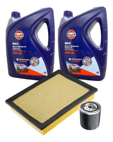 Kit Filtros + Aceite Gulf Toyota Hilux Sw4 2016 17 18 19 20+