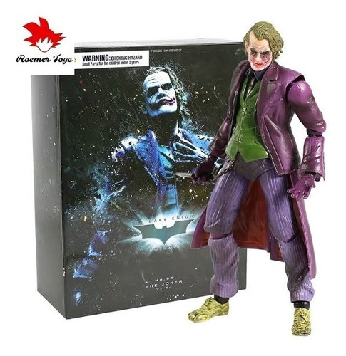 Imagen 2 de 5 de El Guasón El Joker Figura De Colección Dc Medida :22 Cm