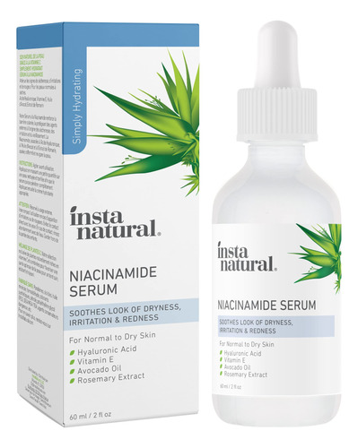 Suero Facial 5% Niacinamida, Vitamina B3, Hidratente Y Antie