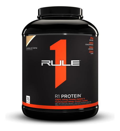 Regla One Proteins, R1 Protein - Galletas Y Crema, 0.88oz De