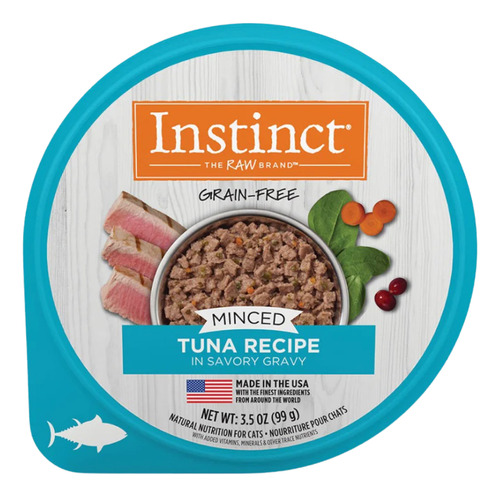 48 Minced Cups Para Gato Instinct Sabores Surtidos | 99g