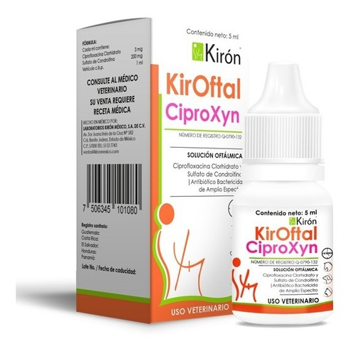 Kiroftal Ciproxyn Cuidado Oftálmico 5ml Kiron