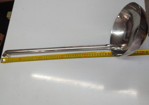 Imagen 9 de 9 de Cucharon 18 Cm Salsero Acero Inoxidable Gastronomico