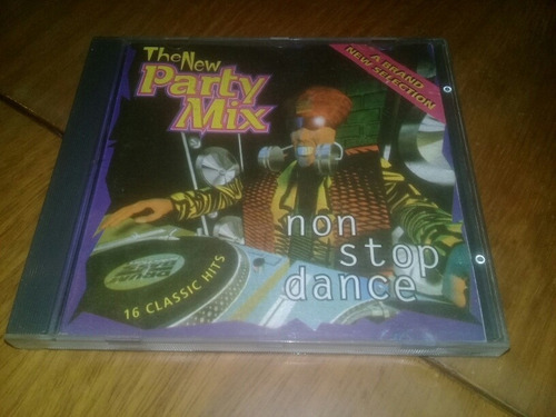 The New Party Mix Cd Non Stop Dance 16 Classic Hits 
