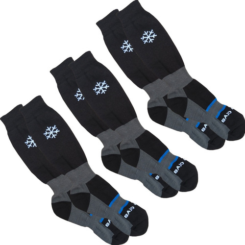 Medias Termicas Ski Abrigo X3 Pares Trekking Bajo Cero