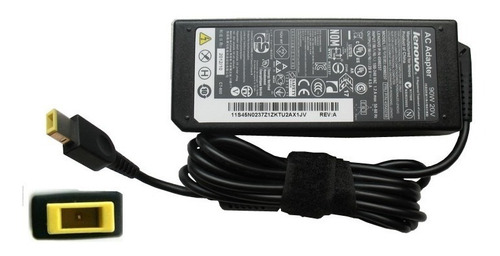 Cargador Lenovo 20v 2a Punta Rectangular Original