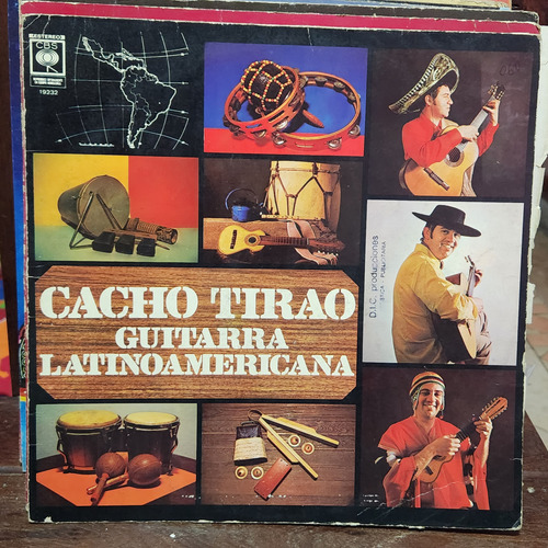 Vinilo Cacho Tirao Guitarra Latinoamericana 2610 F5