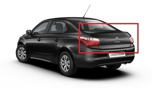 Tapa Valija Citroen C- Elysee 2014 Al 2020