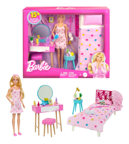 Barbie La Película Set Juego Cuarto De Los Sueños Accesorios