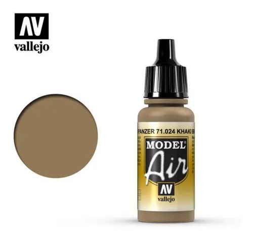 Vallejo Model Air Marron Caqui 71024 Acrilico En La Plata