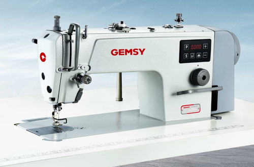 Máquina Reta Que Costura De Tudo Gemsy S2-direc