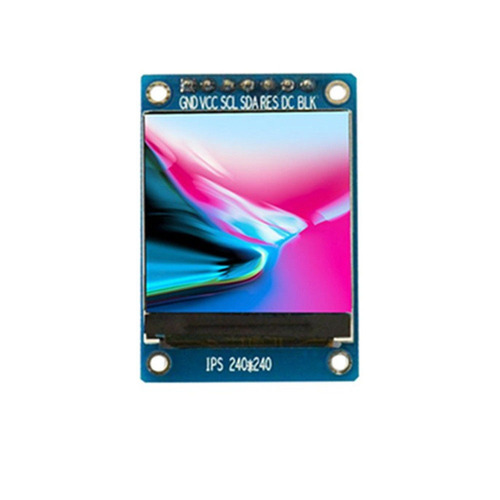 Arduino: Lcd Tft 1.3 240x240 Pix Spi St7789 Rgb Color 3.3v