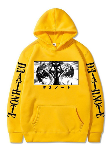 Sudadera Con Capucha Anime Yagami Light Kira L Death Note Pa