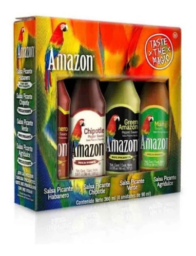 Salsas Amazon X4 Unid. De 90 Ml - mL a $108